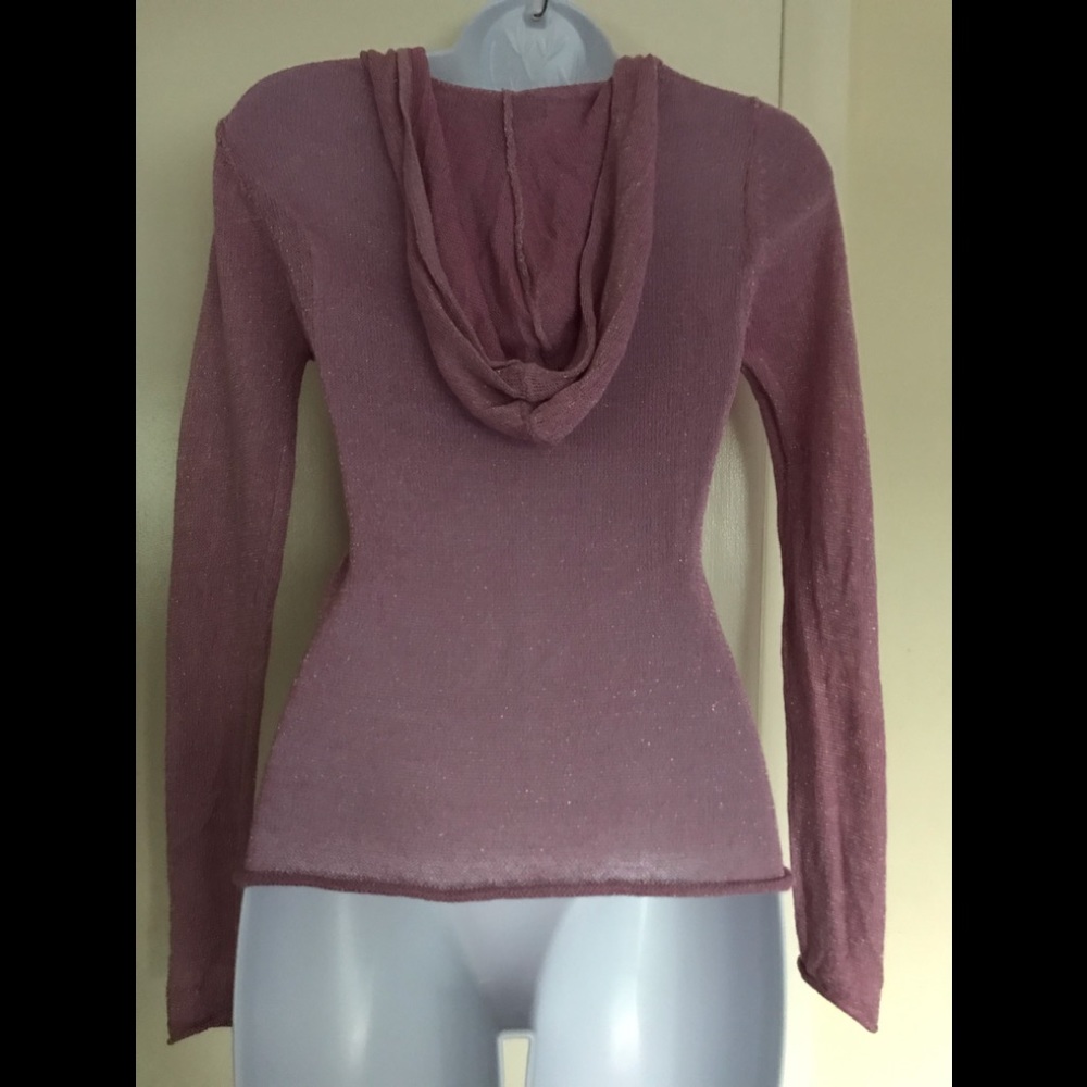 52 weekends, size S ,hooded women’s move color , Top ,long sleeves